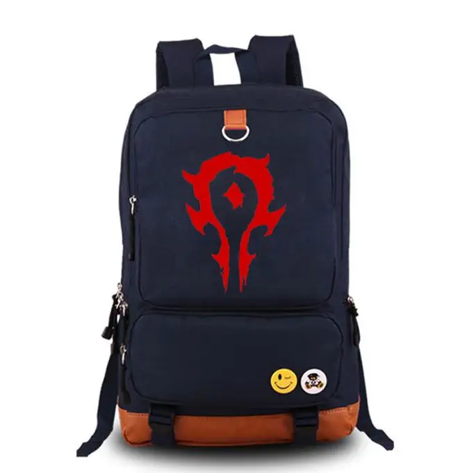 

New Game World Of Warcraft Backpack Men And Women High And Junior High School Students bag female Computer Bag men shoulder bag