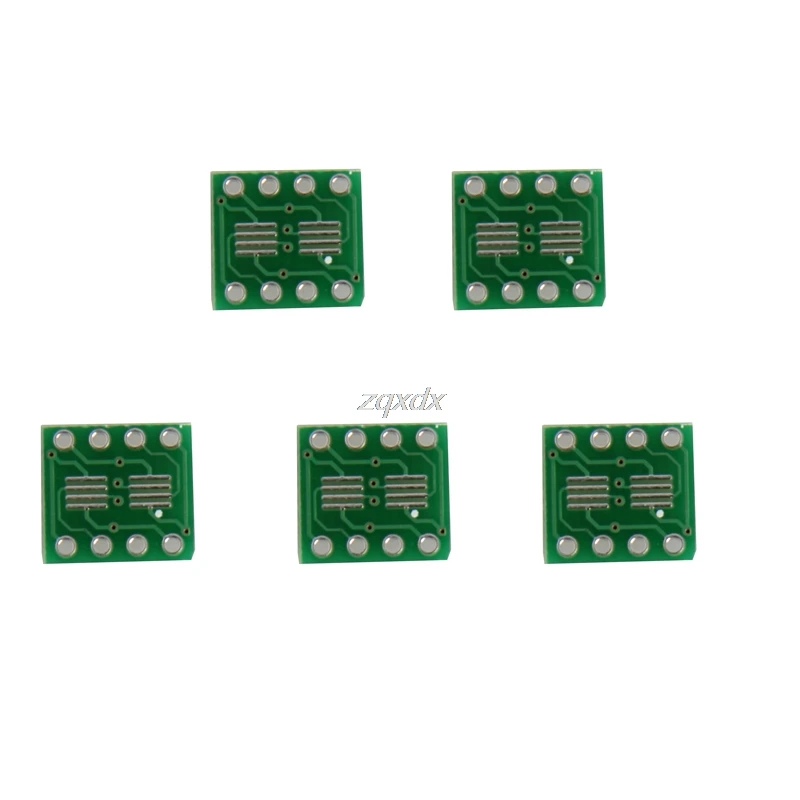 5 шт. Sop8 поворот Dip 8 передача конвейер плата PCB адаптер 8 Pin Прямая поставка