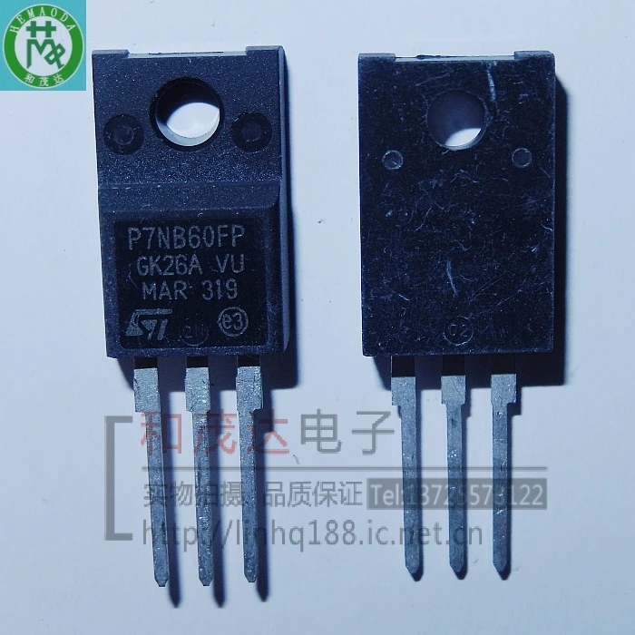 10pcs/ NEW STP7NB60FP P7NB60FP TO-220F 600V 7A TO220F | Обустройство дома