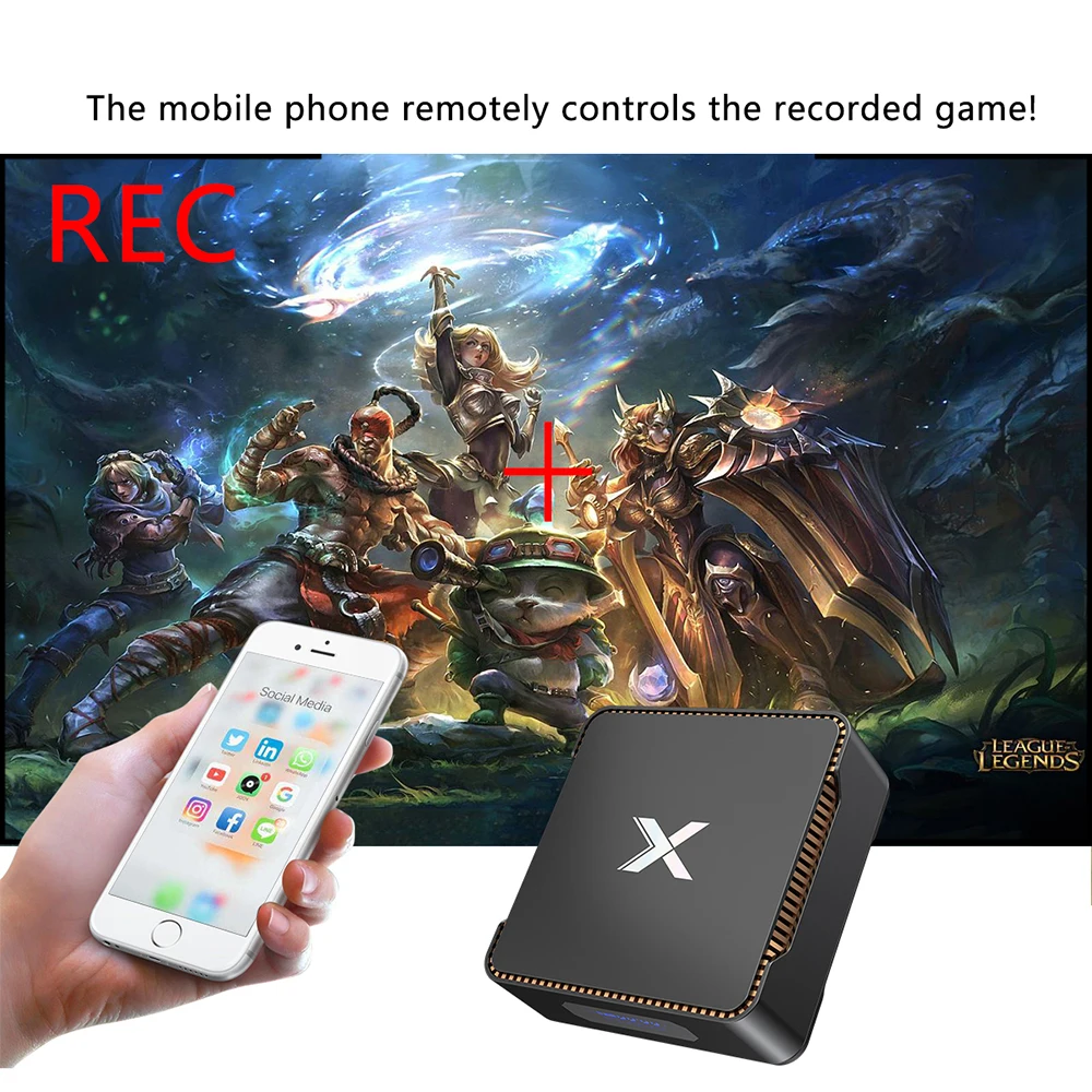 A95X MAX Android 8.1 Smart TV Box 4G 64G Amlogic S905X2 2.4G+5G Wifi BT 4.2 1000M Set Top Box Support Video Recording TV Box