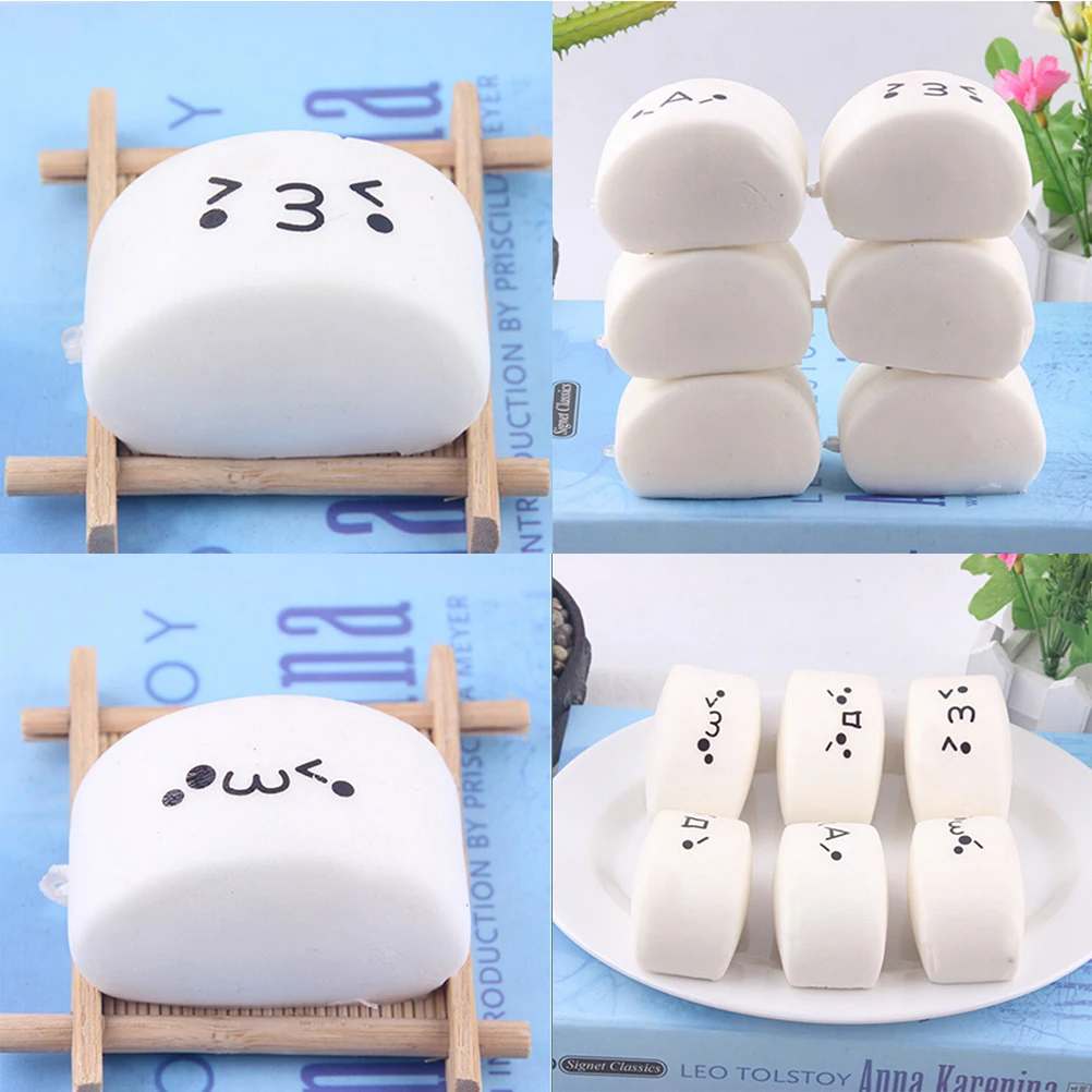 

10CM kawaii soft scented squishy slow rising ice cream squeeze antistress fun toys cell phone keys pendant cute squishies bread