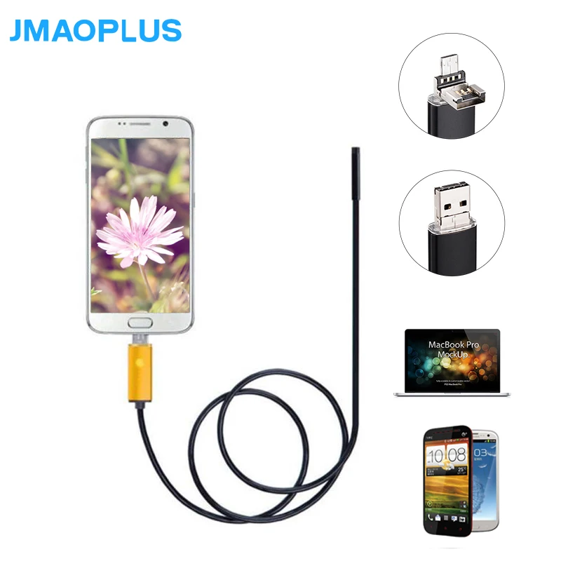 

Android Usb Endoscope Camera Inspection Usb Endoscope Camera Lamp For Windows & Macbook PC Android Phone
