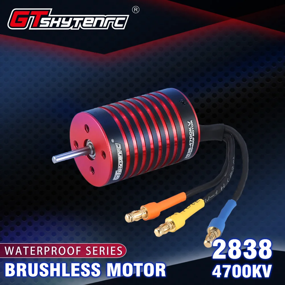 Новая модель GTSKYTENRC 2435/2838 3700/ 4700/ 4500/4800kv 2s/3s для 1/16 1/18 Водонепроницаемая