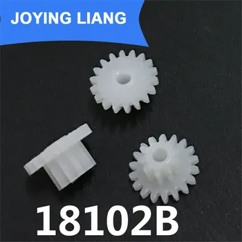 

The 18102B Gear Module 0.5 Plastic Gear Double Cone 18T/10T Loose 2mm Shaft Hole Gear Wheel (5000pcs/lot)