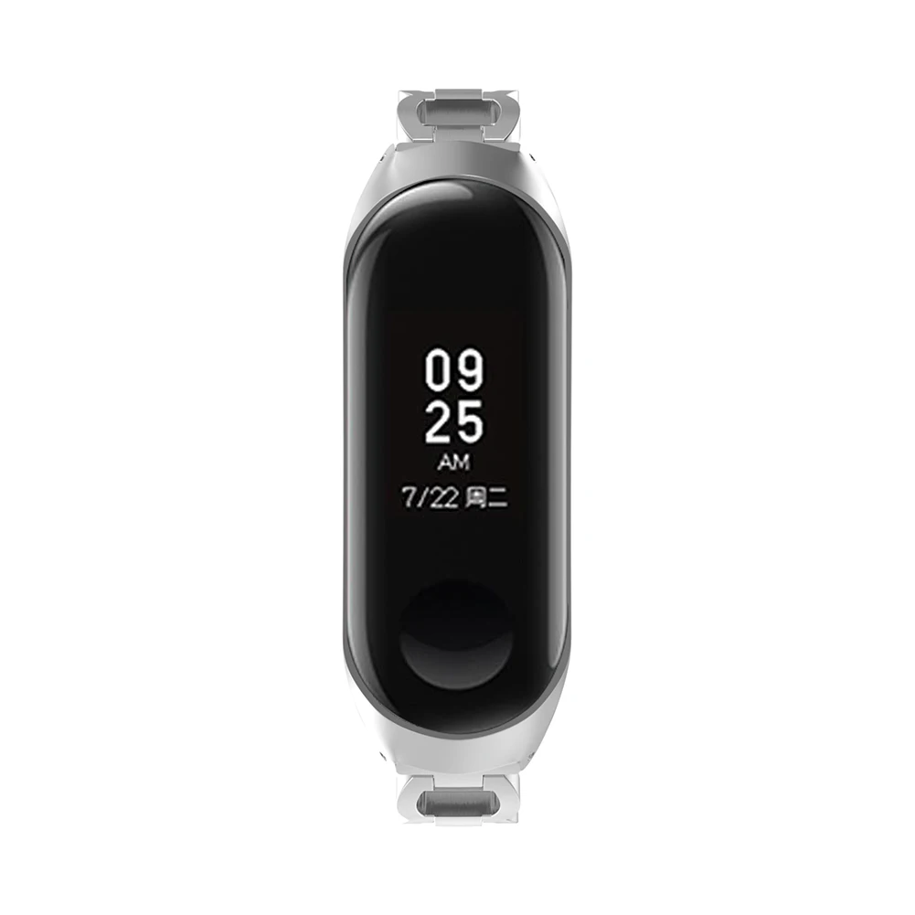 Нержавеющая сталь ремешок браслет на запястье для Xiaomi Mi Band 3-капля
