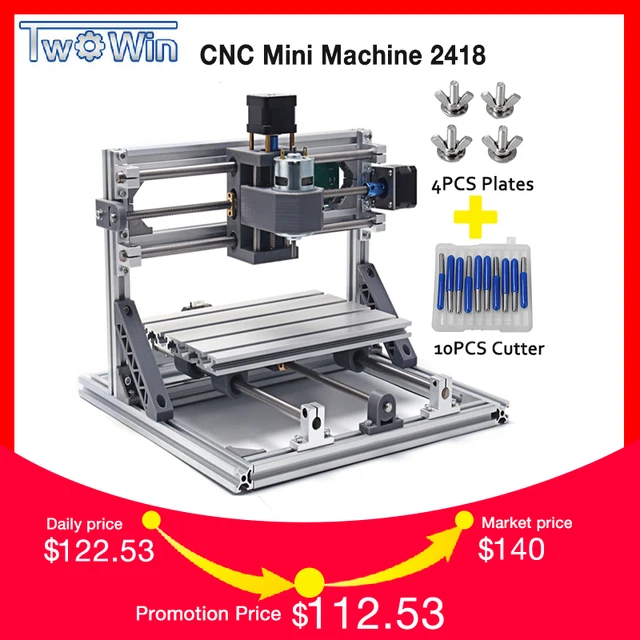 Best Price Twowin Cnc 2418 Mini Cnc Laser Machineworking Area 24x18x4 5cm3 Axis Pcb Best Price Twowin Cnc 2418 Mini Cnc Laser Machineworking Area 24x18x4 5cm3 Axis Pcb