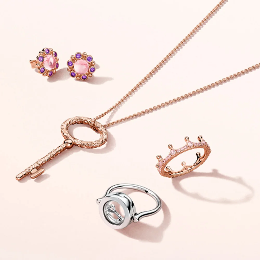 

925 Brince Silver Pregos Esterline Subject Her Ldico Encounted Coroa Anel Anel Flutnted Medalham Conving Call To Collect Rage