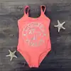 7-14 Years Pineapple Decoration Kids Girls One Piece Swimsuit Girls Swimwear 2022 Children Swimsuit Cute Baby Bathing Suit A21 ► Photo 2/6