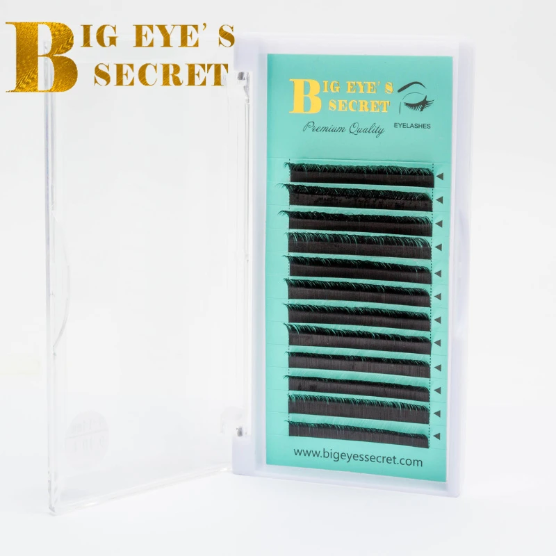 

BES All Size C/D/CC/DD/L Curl 1 Trays Individual Eyelashes Natural Mink Eyelashes Extension Artificial Fake False Eyelashes