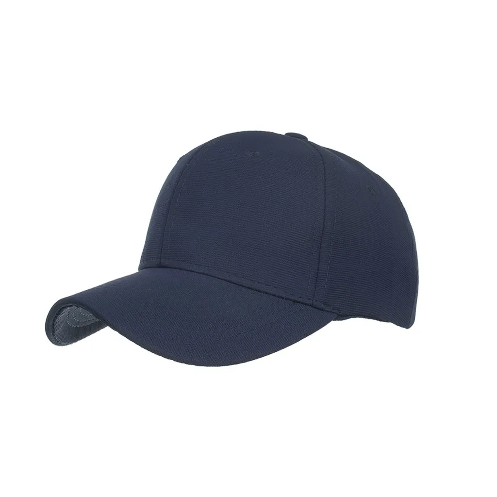 Модные Для мужчин Для женщин унисекс Кепка из хлопка Высокое качество вышитые Бейсбол шапки регулируемые шапки Шапки - Цвет: Navy