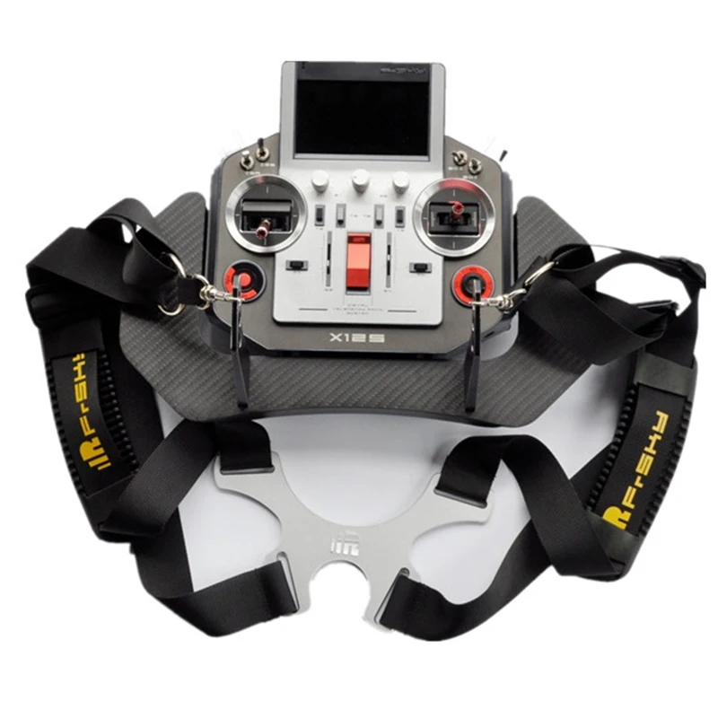 High Quality Frsky Horus X12S Carbon Fiber Transmitter Holder Tray with Shoulder Strap for Horus