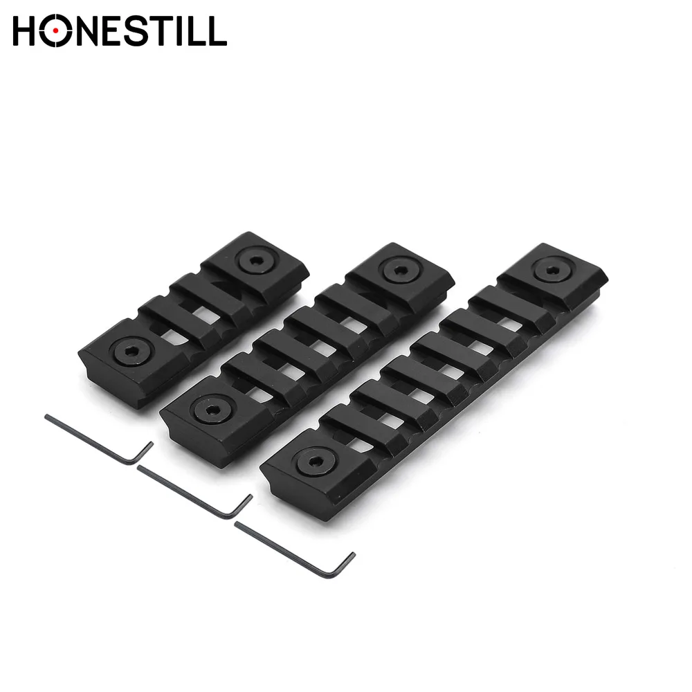 HONESTILL Тактический Keymod Rail Base Mount 3 5 7 Slats подходит для Picatinny Weaver 20 мм Охотничьи