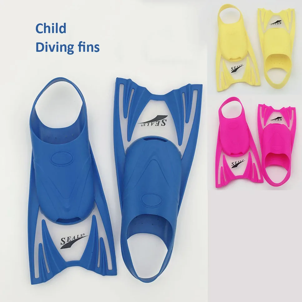 Детские Силиконовые ласты для подводного плавания и подводного плавания Размер s m