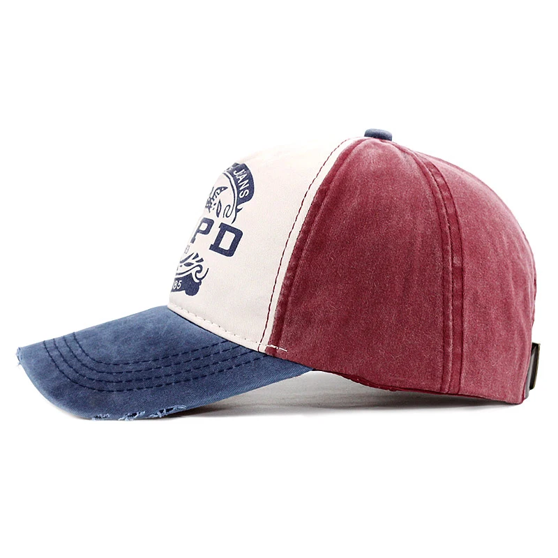 Fashion Unisex Baseball Cap NYPD Letter Pattern Women Washed Old Style Caps Men Leisure Sport Cotton Washed Hip Hop Hat CP0252 (3)