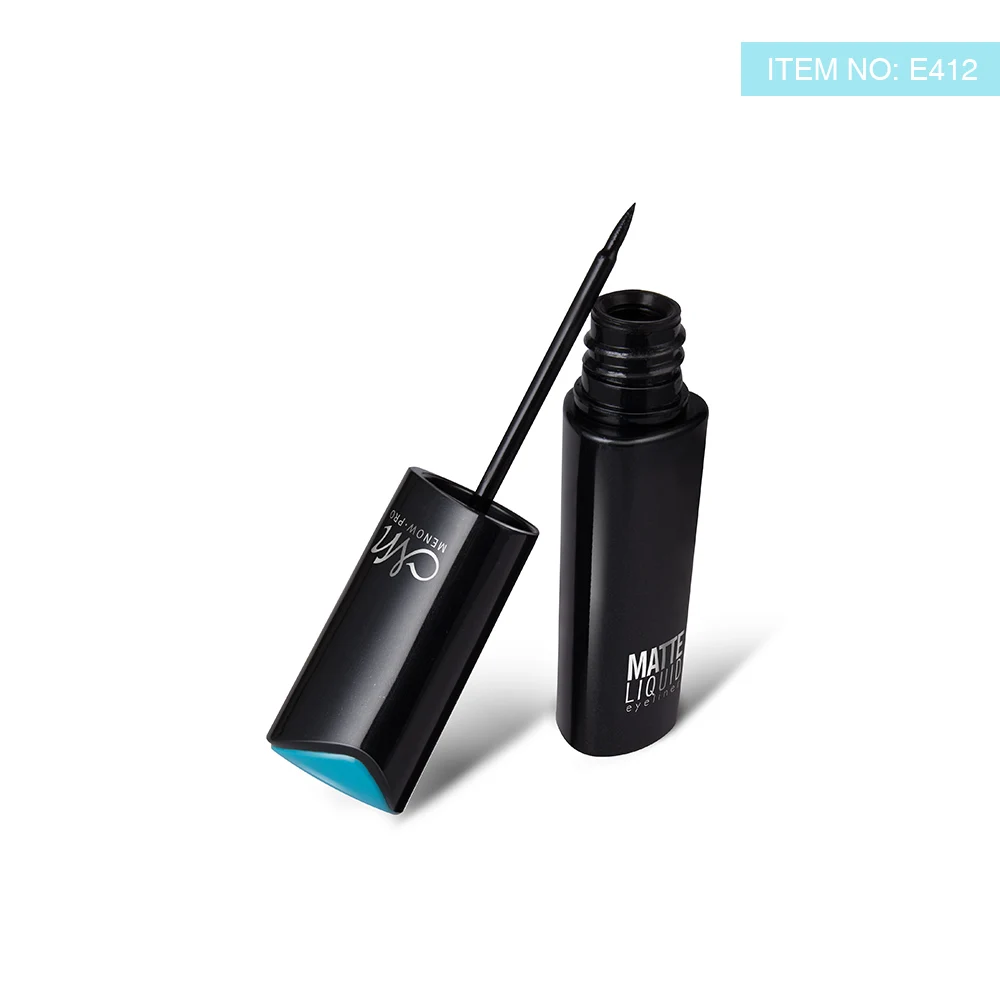 Menoe черный Водонепроницаемый Подводка для глаз Liquid Eye Liner карандашом Макияж Красота долговечный жидкости Подводка для глаз женщин