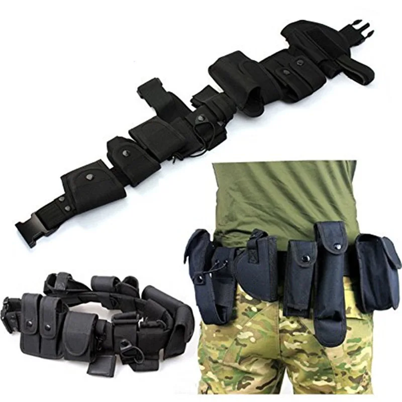 MOLLE Military Tactical Belt Army Combat Survival Waist Belt Security