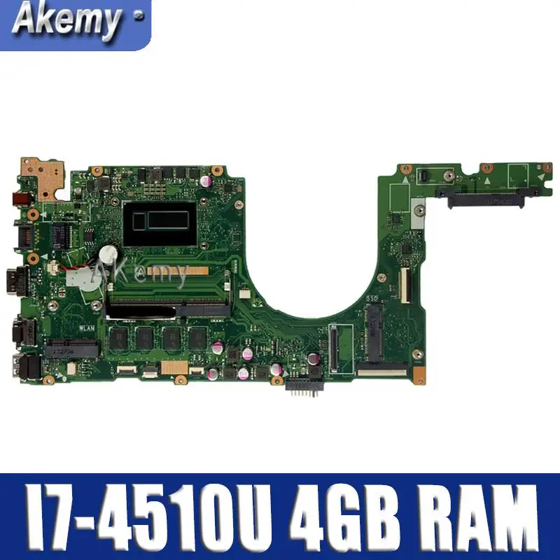 PU401LA Met I7-4510U Cpu Onboard 4 Gb Ram Moederbord Rev 2.2 Voor Asus PU401 PU401L PU401LA PU401LAC Laptop Moederbord 100% test PU401LA Met I7-4510U Cpu Onboard 4 Gb Ram Moederbord Rev 2.2 Voor Asus PU401 PU401L PU401LA PU401LAC Laptop Moederbord 100% test