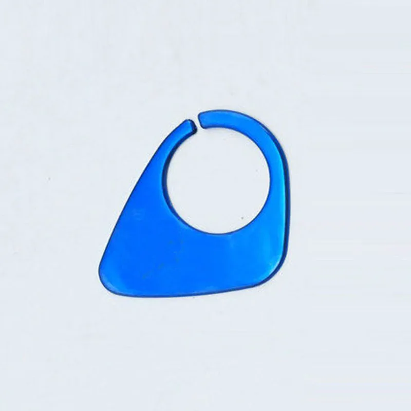 Zlord брелок зажигания декоративная заплатка кольцо зажигания декоративные блестки для peugeot 308 408 автомобильные аксессуары - Название цвета: Blue