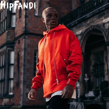 

HIPFANDI 2018 New Arrival Men Brand Jacket Men Autumn Winter Outerwear Jackets/Coats Only The Blind Printed MA1 Zipper Jacket
