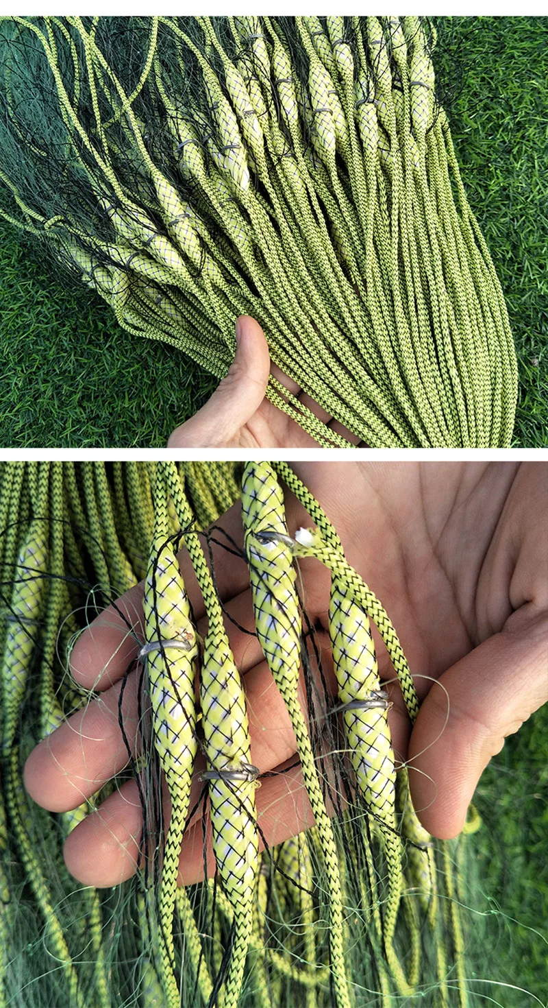 Monofilamento de Nylon Linha de Pesca Rede de Pesca Ferramenta ao ar Profundidade Comprimento m Qualidade Livre Acessórios 3.0m 50 M-100 16 monofilamento de nylon linha de pesca rede