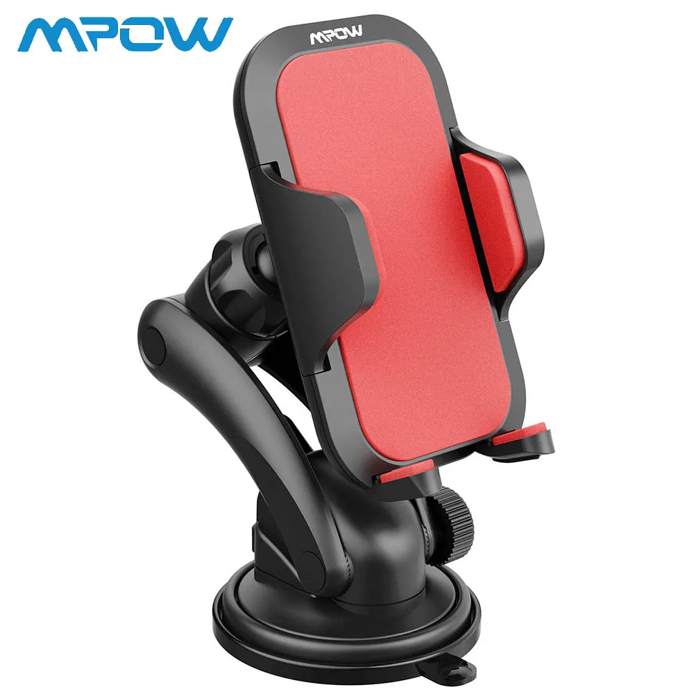 

Mpow Universal Car Phone Holder Dashboard Cell Phone Mount Adjustable 360 Degree Rotatable Stand Cradle for iPhone Smartphones