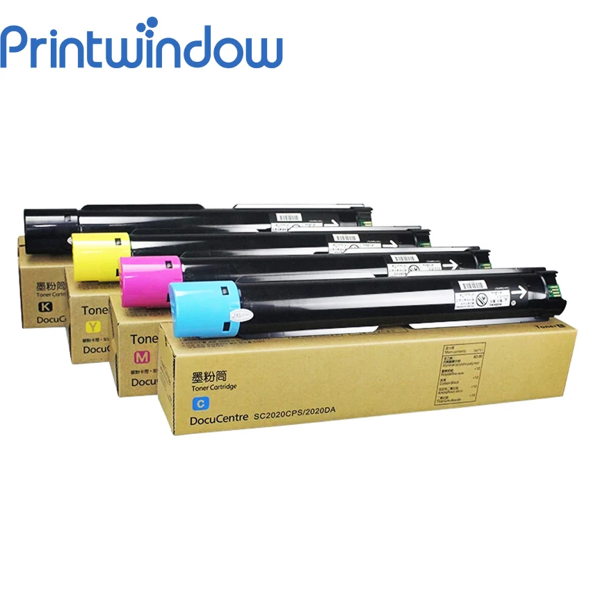 Printwindow Compatible Toner Cartridge for Xerox DocuCentre SC2020CPS SC2020DA 4X/Set Printwindow Compatible Toner Cartridge for Xerox DocuCentre SC2020CPS SC2020DA 4X/Set