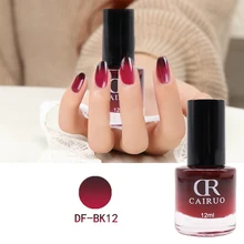 LULAA, 12 мл, сменный температурный лак для ногтей, контроль цвета, нетоксичное масло для ногтей, 26 цветов, лак для ногтей, esmalte para unha TSLM1