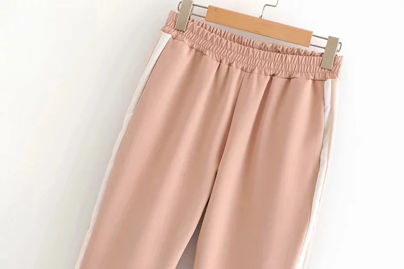 Женские панталоны с эластичной резинкой на талии в английском стиле, Женские панталоны, женские брюки, большие размеры