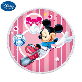 

Diseny Mickey Minnie Cute Cartoon Microfiber Beach Towel Sport Blanket Swimming Bath Towel Children Gift Vacation