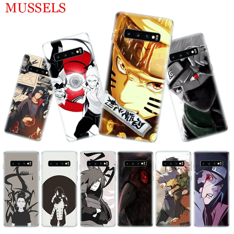 

NARUTO Anime Ninja Soft Phone Case For Samsung Galaxy S9 S8 A6 A8 J4 J6 Plus A7 A9 J8 2018 Note 9 8 S7 S6 Edge Cases Cover Capa