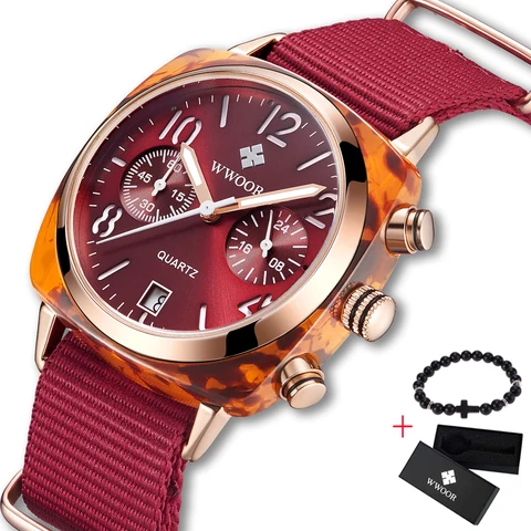 Relógio de Pulso das Senhoras da Forma do Relógio de Quartzo para Mulheres Caixa de Presente Livre para as Mulheres para Mulheres Bonitas Reloj Mujer Wwoor Quente Feminino