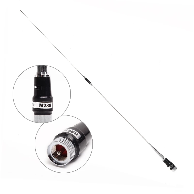 

NAGOYA M288 Dual Band VHF/UHF 144/430MHz 3.5/6.0dBi High Gain Amateur Car Radio Mobile/Station Antenna Upgrade M285 Antenna
