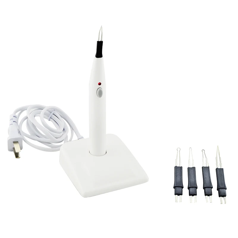 

Top Quality 1 Set Gutta Percha Dental Cutter Endo Gutta Cutter with 4Tips Percha Dissolved Breaker Dentist Equipment
