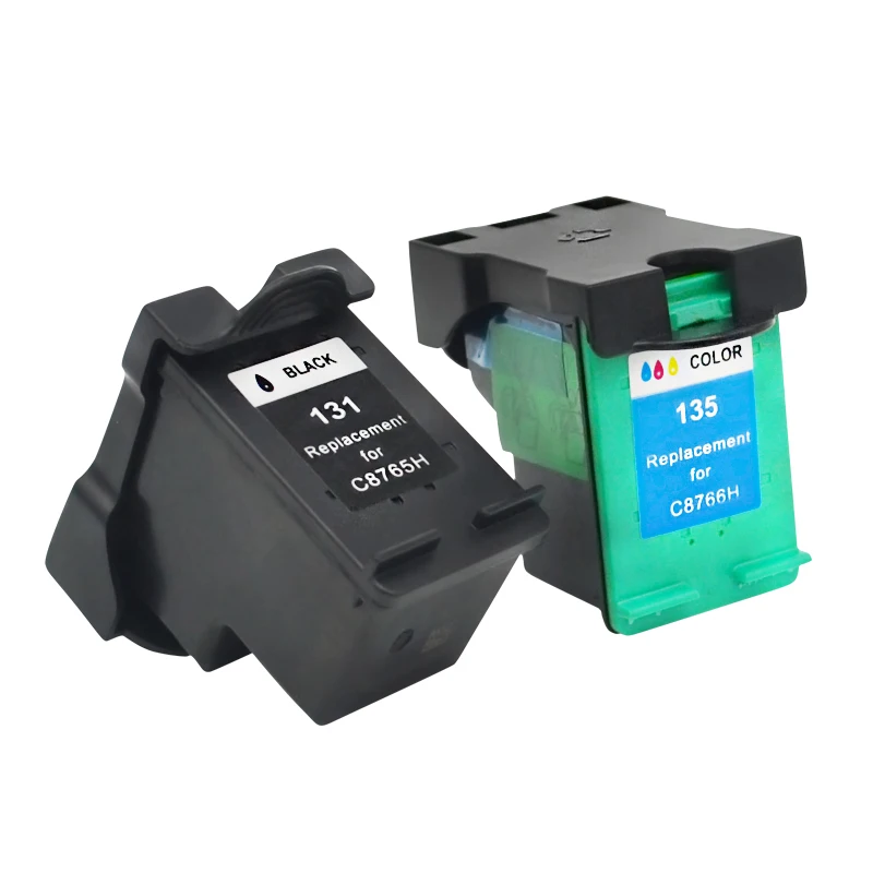 

Xiangyu Combination Set Cartridge Replacement for HP 131 135 for HP Deskjet 5743 5940 5943 6843 6940 2573 2613 PSC 1600 1613