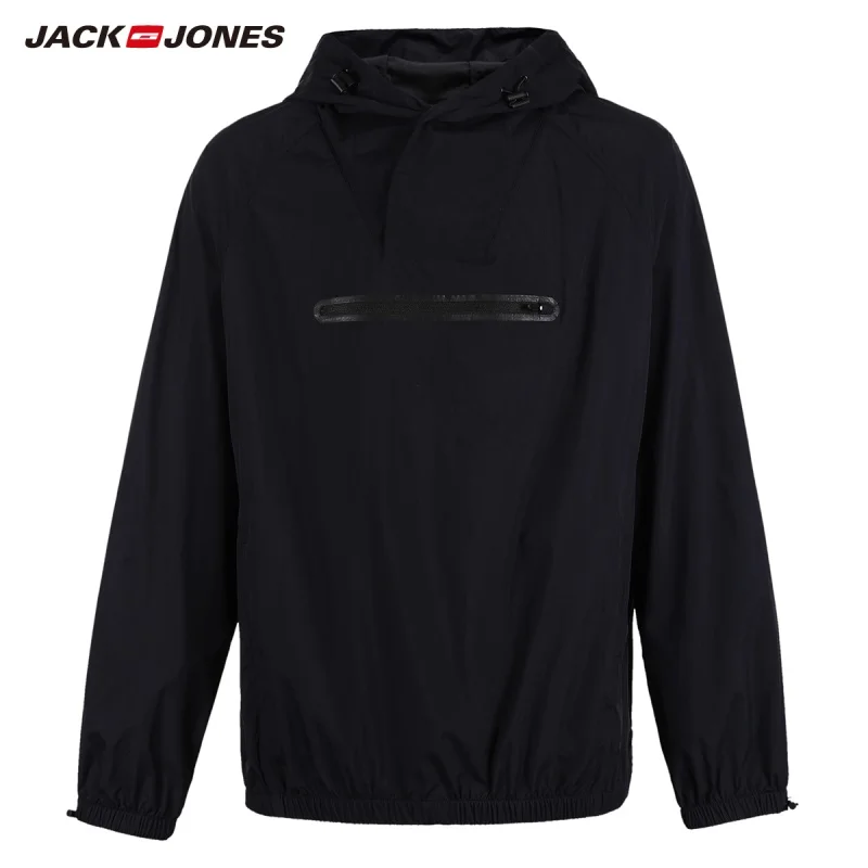 Jack& Jones мужской осенний светильник с длинными рукавами пуловер C | 218321555 - Цвет: Mid Night