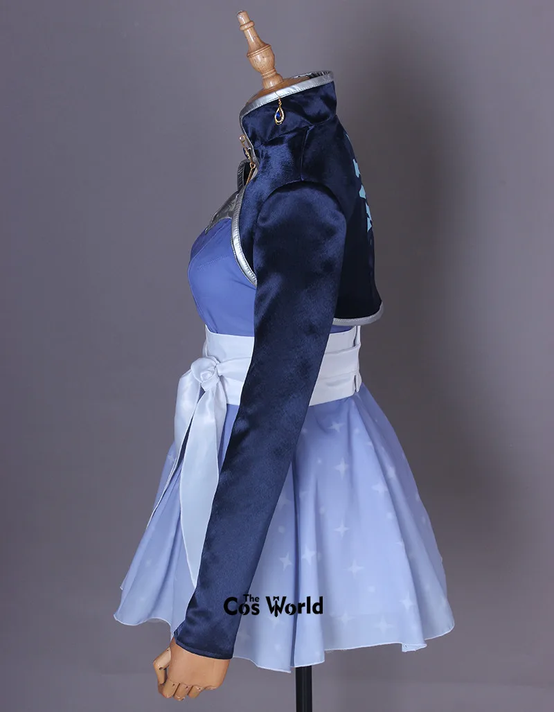 RWBY Season 4 Weiss Schnee Tube Tops Dress Outfit Customize Cosplay Costumes