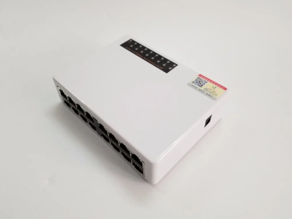 Бесплатная доставка 16 портовый Неуправляемый коммутатор Ethernet для майнинга может