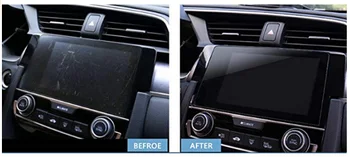 

7-Inch Car Navigation Screen Protector Clear Tempered Glass Infotainment Display in-Dash for 2017 2018 2019 CRV EX EX-L Touring