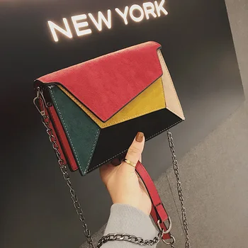 

2020 new fashion woman handbags, retro messenger bag, trend chain shoulder bag, simple Korean version women bag.