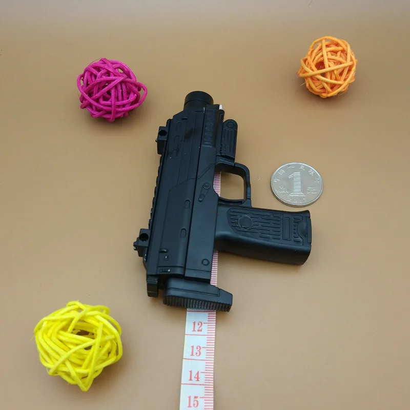 4 шт. игрушечное оружие 1: 6 пластиковый мини-пистолет мягкая пуля пистолет Мальчик Открытый CS игры ручной игрушечный пистолет детские рождественские подарки
