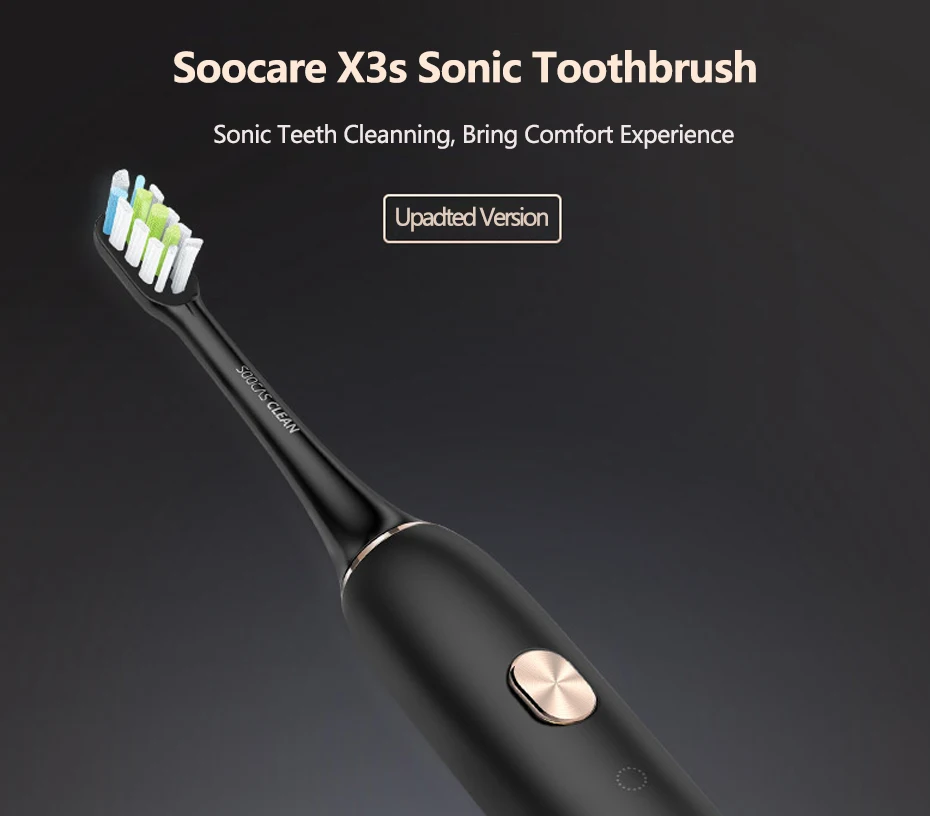 Xiaomi Soocare X3 Soocas Модернизированный Соник электрический ультра Соник Bluetooth беспроводной Перезаряжаемый водонепроницаемый