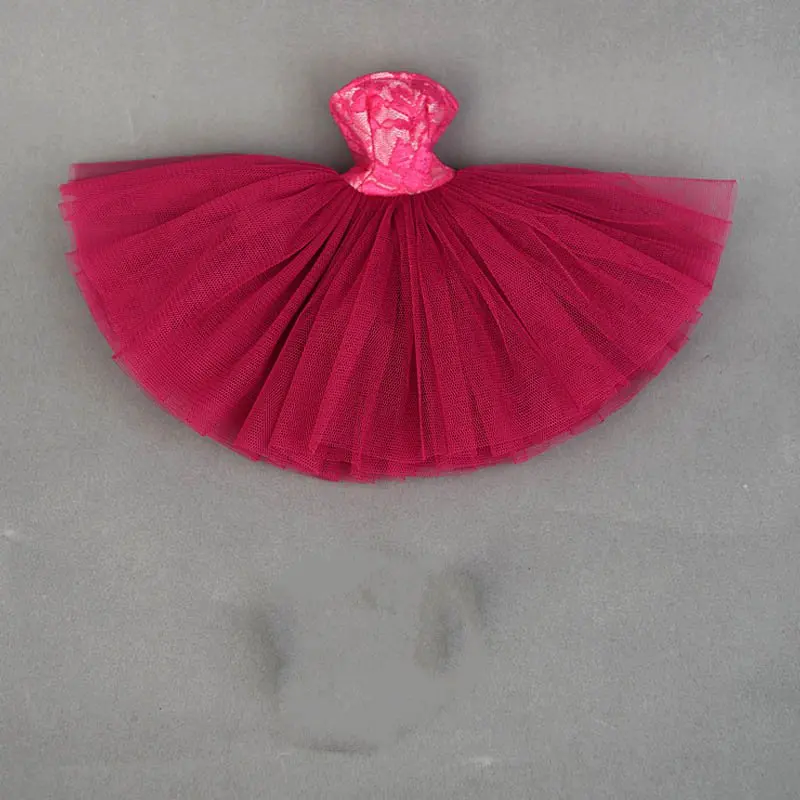 Красивое балетное платье Свадебные платья для 40-50 см кукла Синьи 1:4 кукла аксессуары платье наряды одежда для 1/4 BJD кукольный домик - Цвет: red dress