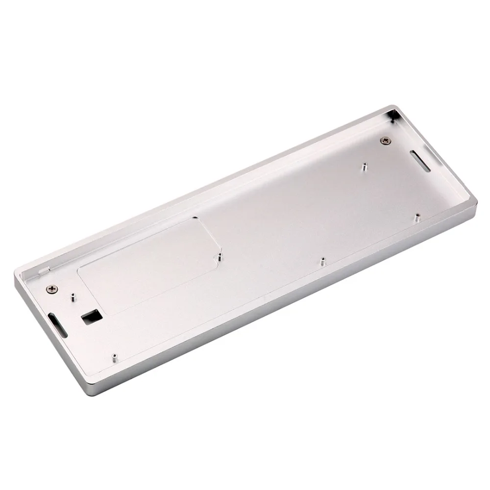 Низкий профиль Tada68 aAluminum Чехол черный/серый/серебристый/шоколадный цвет подходит TADA68 механическая клавиатура