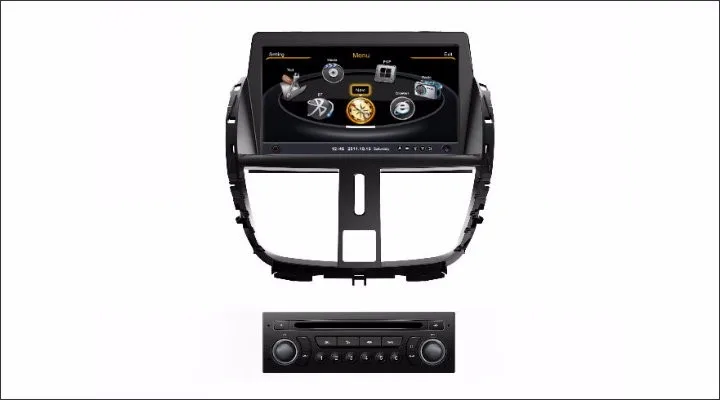 Discount Liislee For Peugeot 207 2009~2013 Car DVD Player GPS Nav Navi Map Navigation Radio Stereo CD iPod BT HD Screen Multimedia System 5