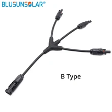 3 в 1 Горячая распродажа! MC4 Y филиал разъем с 4mm2 солнечный TUV кабеля одобрен для Солнечной pv Системы