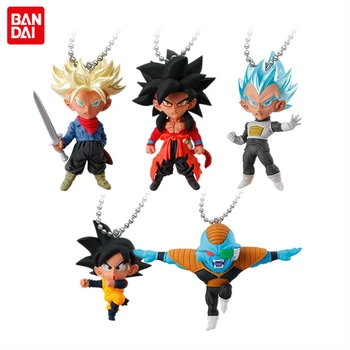

Original BANDAI Gashapon PVC Toy Figure UDM BURST 32 - Set of 5 PCS Son Gokou Kakarotto Bejita Trunks Goten Burter