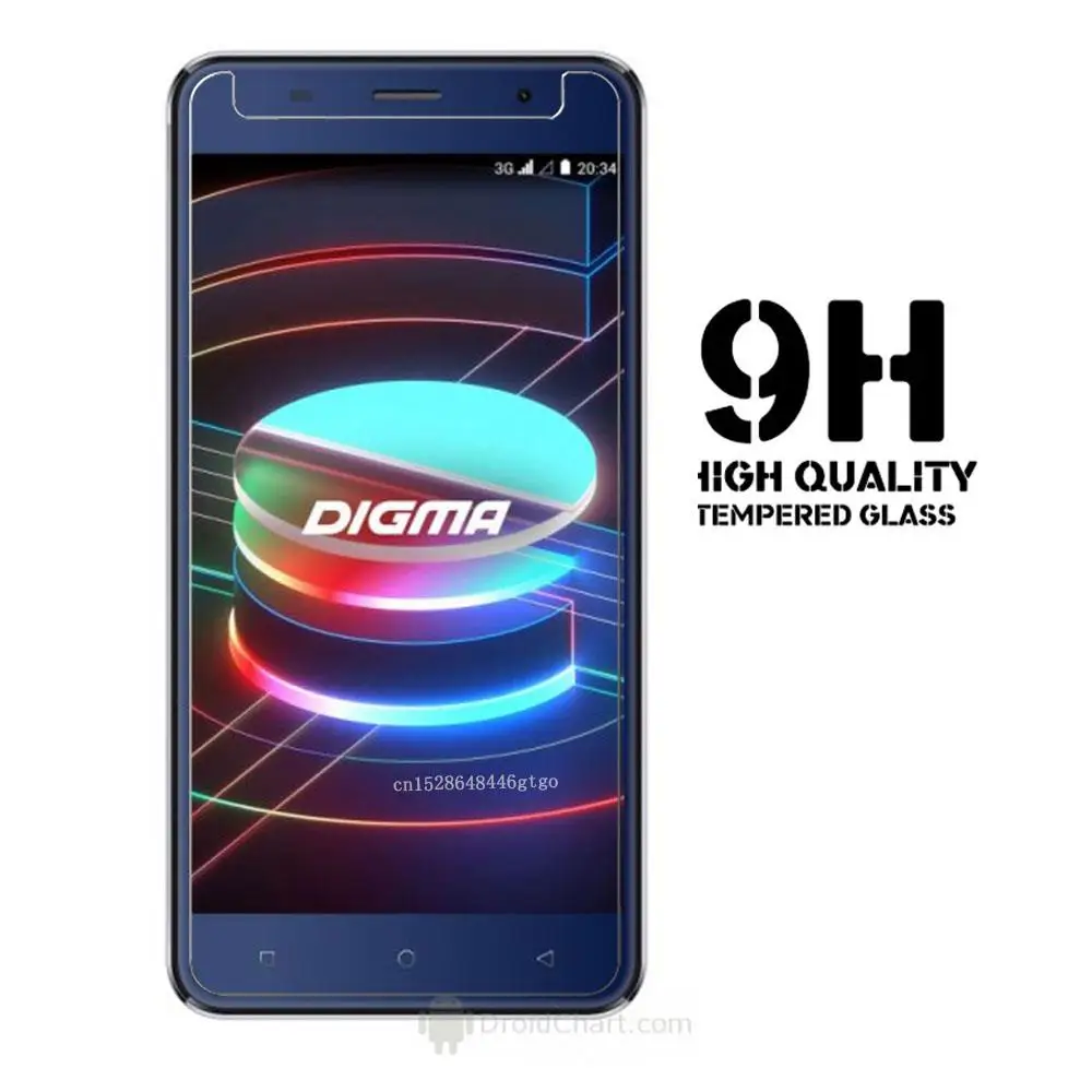 Per Digma Linx X1 3G Vetro Temperato Premium Pellicola Della Protezione Dello Schermo 9 H 2.5D Pellicola Di Sicurezza Su Per Digma Linx X13G
