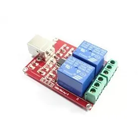 

10pcs Free drive / usb control switch / 2- channel 5V Relay Module / Computer control switch