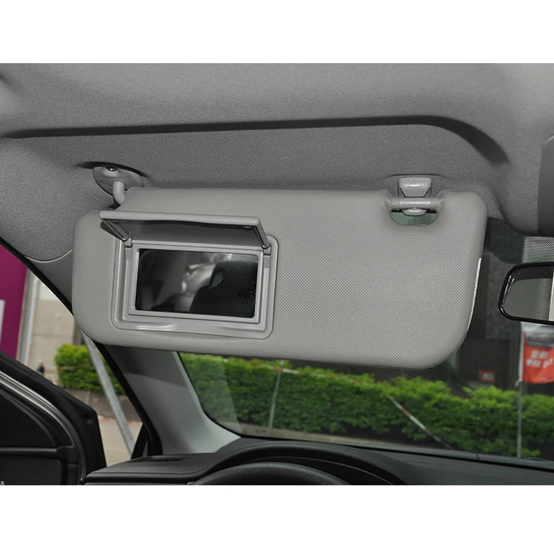 

Car Sun Visor Makeup Mirror For Toyota Corolla Levin 2014-2017 Windscreen Sun Visor Auto Accessories Beige Gray