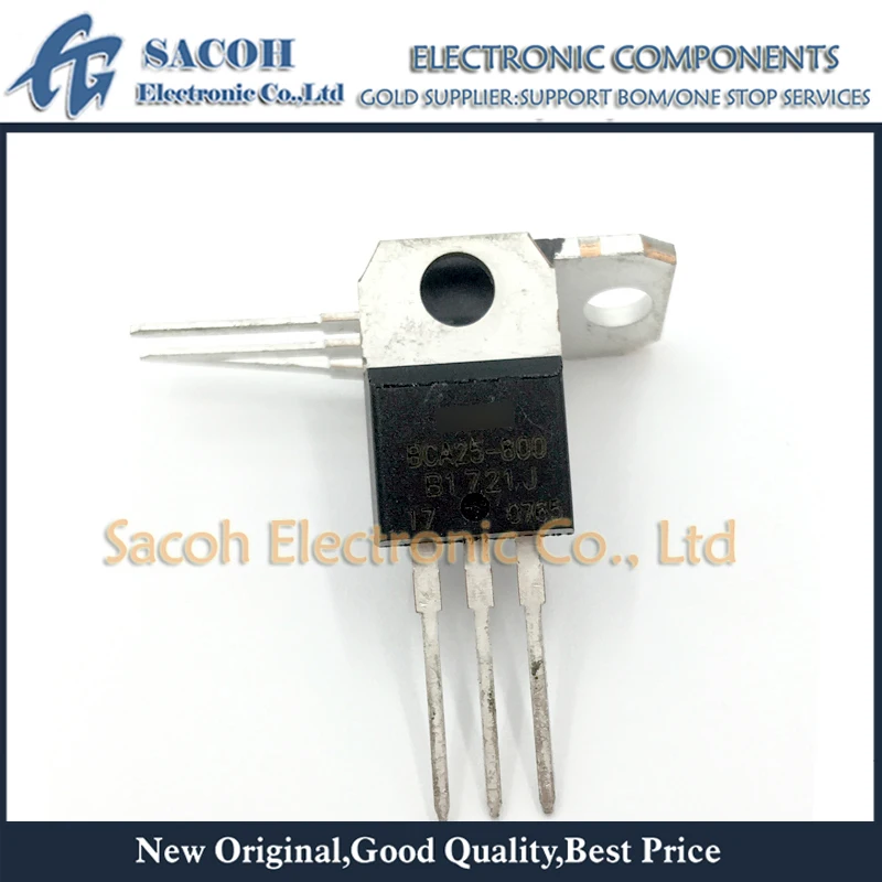 Free Shipping 10Pcs BCA25-800 or BCA25-800B BCA25-1000 BCA25-1200 TO-220 25A 800V Thyristor | Электроника
